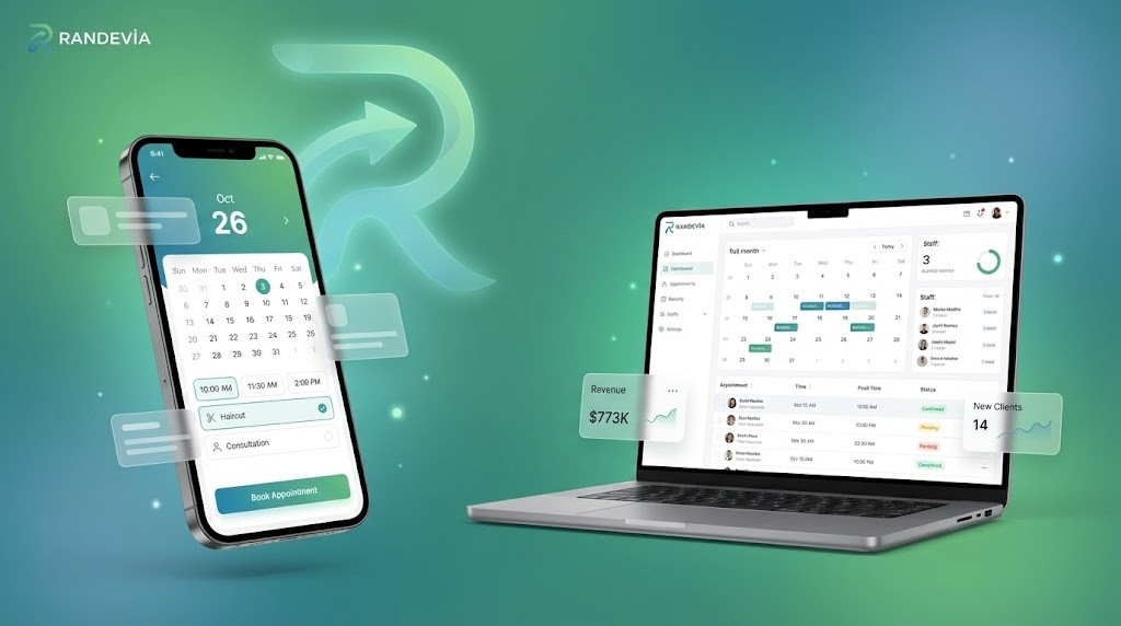 Randevia Dashboard Önizleme